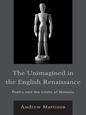 cover image of The Unimagined in the English Renaissance